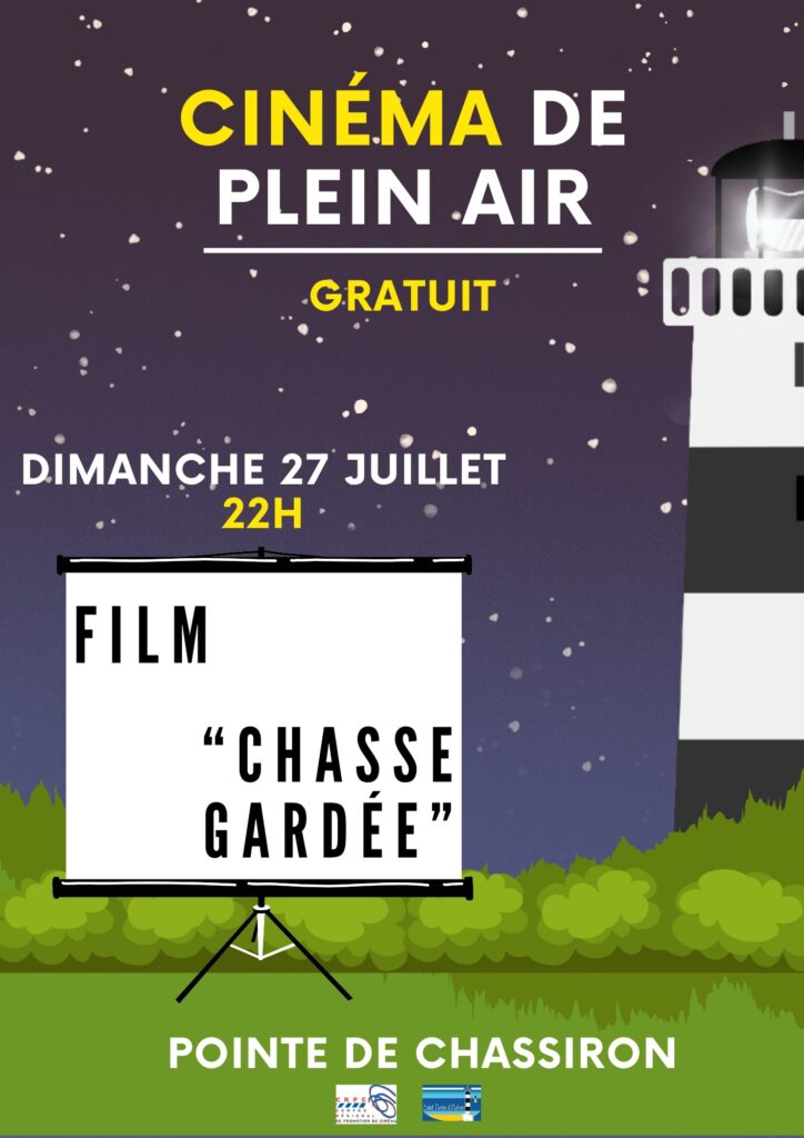 CINÉMA DE PLEIN AIR À CHASSIRON – GRATUIT