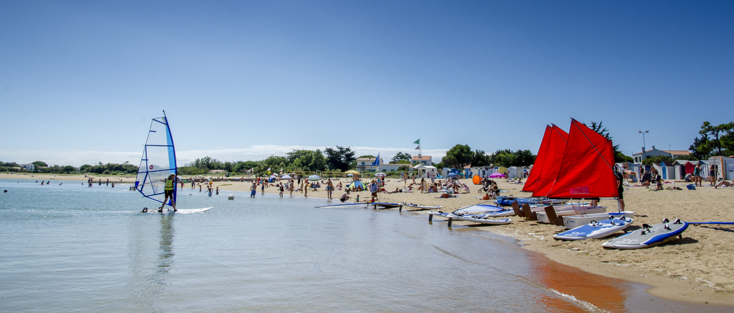 plage de la Boirie Camping Les Lauriers Oléron