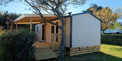 Hébergement dans un camping en bord de mer sur l'île d'Oléron