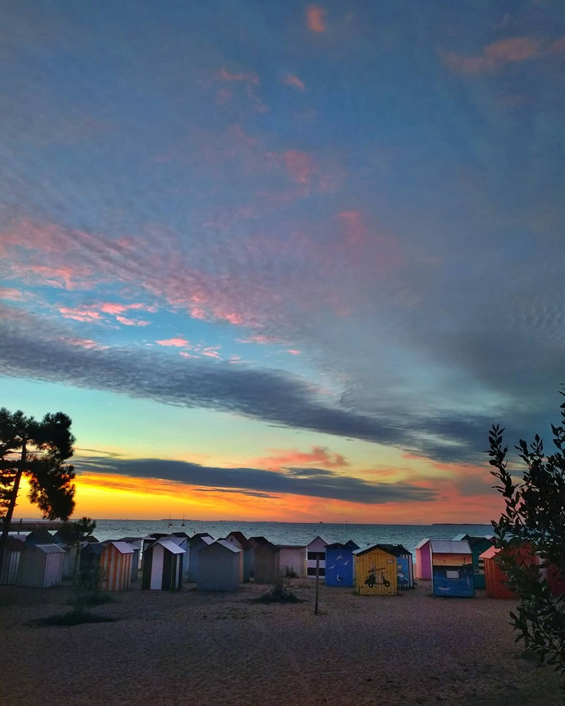 Les Cabines de plage de la Boirie…
