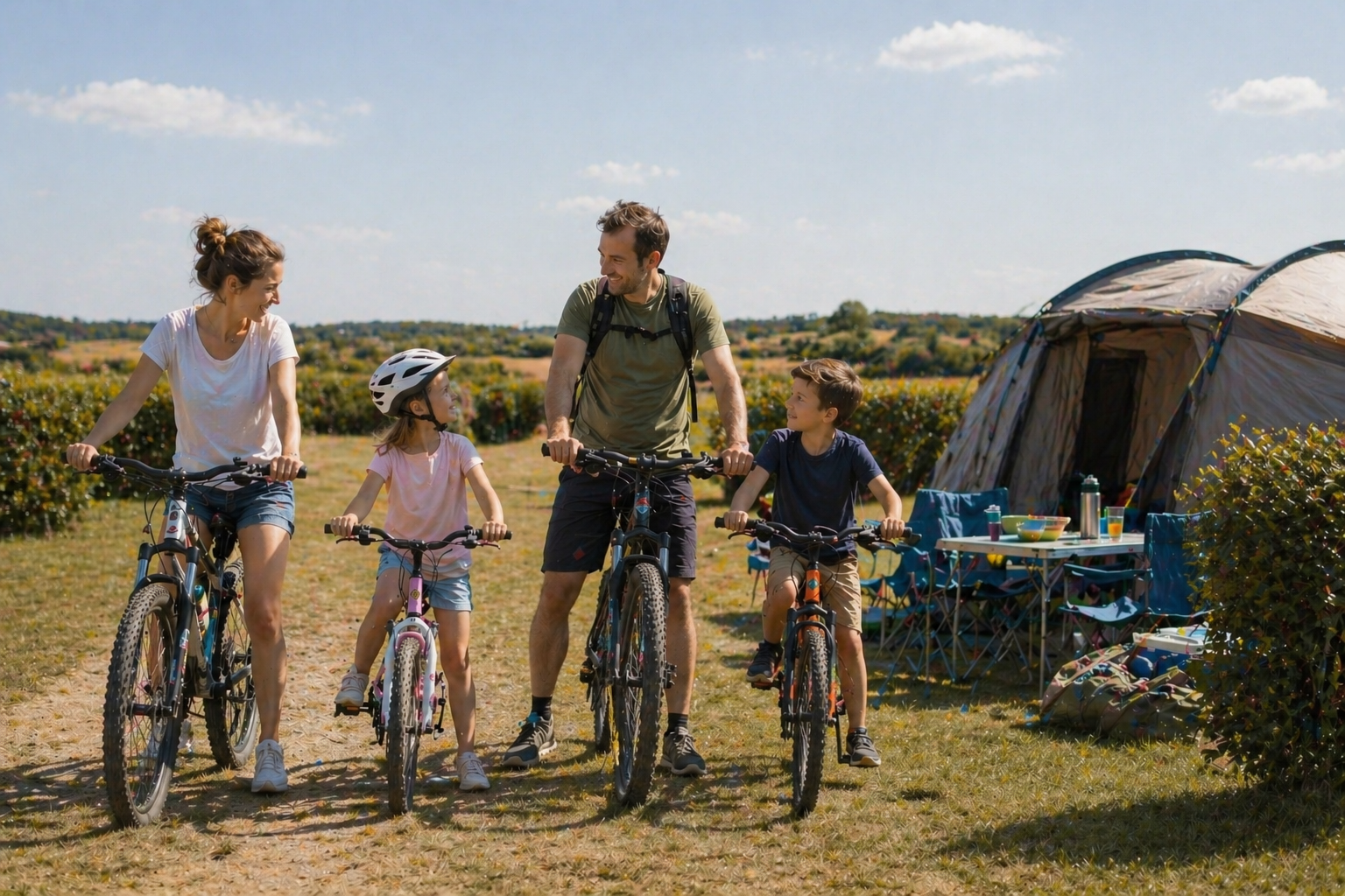 Camping calme et familial à Oléron au Camping Les Lauriers