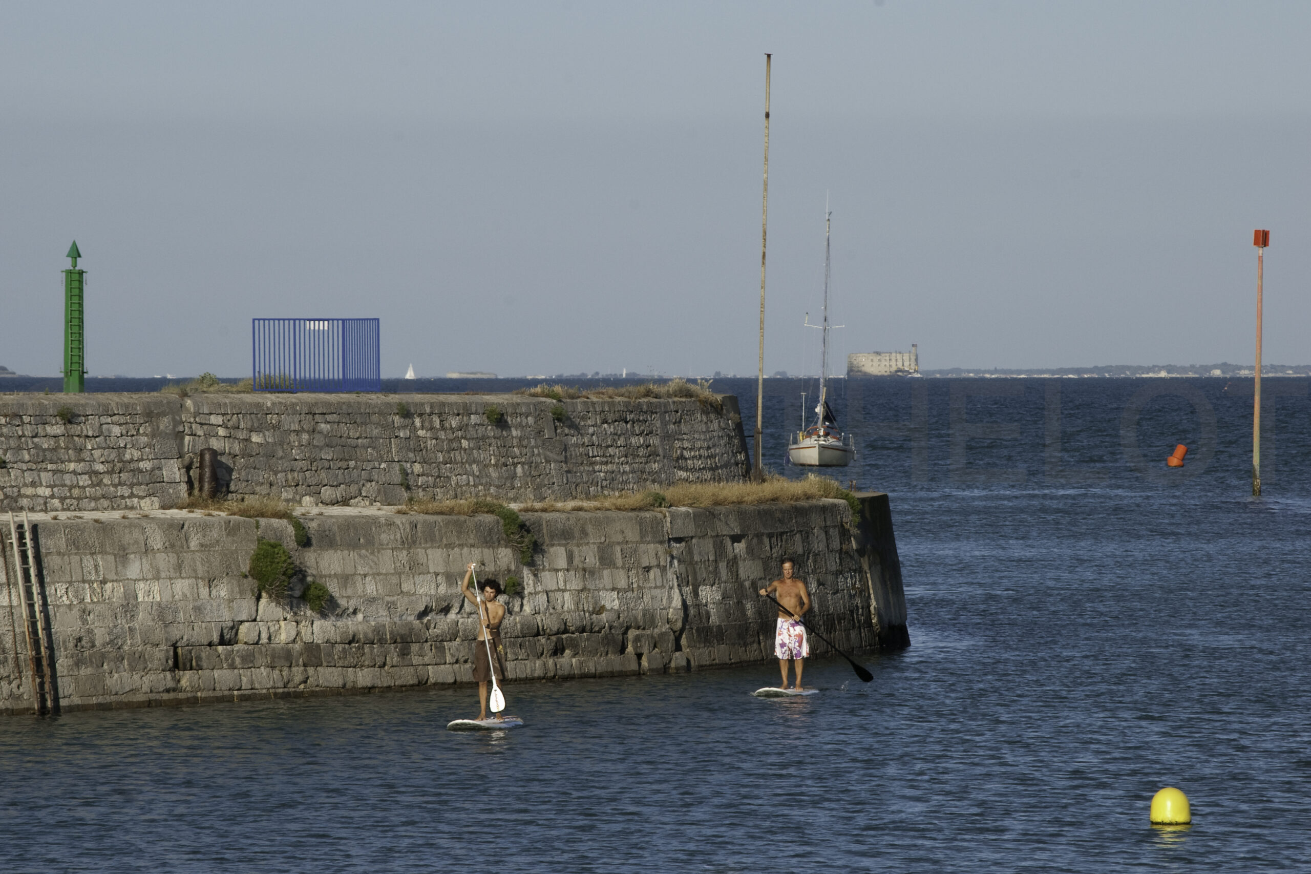 balade en paddle avec vue imprenable sur Fort Boyard